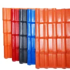 Synthetic resin roof tile
