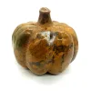 Wholesale gem stone carvings crystal hand carved ocean jasper pumpkin healing stone for Halloween crafts