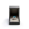 FANXI Custom Logo Jewellery Gift Box for Watch Bracelet Wedding Ring Storage Holder Case PU leather jewelry box