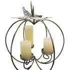 Lanterns Candle Table Decor Lanterns Target Retro New Style Design Farmhouse Metal Fall Harvest Pumpkin Candle Holder