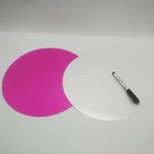 Teaching supplies white dot board wall decal stickers home decoration