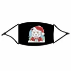 Washables Masks Wholesale Christmas Reusable Washable Printed Face Maskes Custom Design Fashion Face Party Maskes