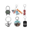 Cheap Personalized Key Chain Free Sample Custom 3D Enamel Letter Car Couple Cartoon Logo Promotion Gift Metal Keychain