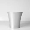 Cube Kitchen Single Layer Vacuum Wave Shape Stainless Steel Whisky Brand Rum Vodka Ice Buckets For Beer