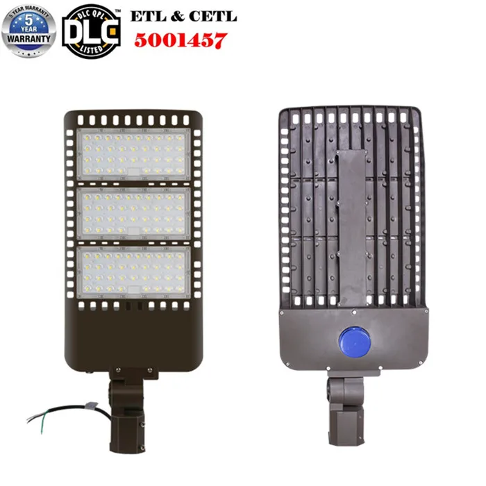 5years warranty ETL cETL DLC IP66 led street light 250w