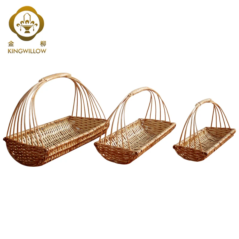 handmade woven willow wicker fruit basket gift baskets hamper