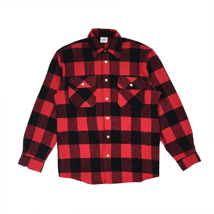 camisa escocesa hombre