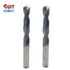 Superior solid carbide drill bits for cast materials