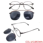 Frame OEM Unisex Eyeglasses Frame TAC Polarized Lens Magnetic Clip On Sun Glasses Sunglasses