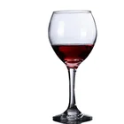 225ml custom logo printed 7.5oz colored crystal balloon goblet red wine glass with logo