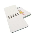 Custom Student Office Pocket Journal Cartoon Mini Notepad Spiral Cute Notebook