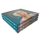 custom hardcover photo album art book printing with dust jacket
