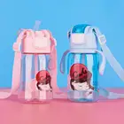 Straw Type Bottle 2020 New Design Kids Straw Water Bottle with Carry Belt