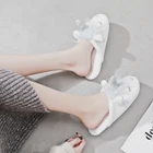 Fluffy cute slippers fish shape soft eva pvc slipper female home