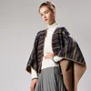2019 ladies shawl wrap imitated cashmere pashmina capes elegant poncho antique stripe shawls jacquard scarf shawl