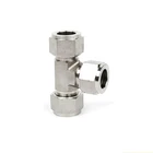 AE Metric Male O-Ring Tee Stainless Steel Tube Fittings