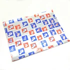 Food Grade Custom Printed Aluminum Foil Laminated Paper Burger Sandwich Wrap Paper Food Paper