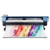 Digital canvas eco solvent printer,3.2m canvas printing machine with double dx5/dx7 heads on sale