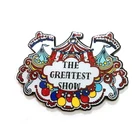 ODM Kunshan factory customised new design glitter enamel pin badge with epoxy dome