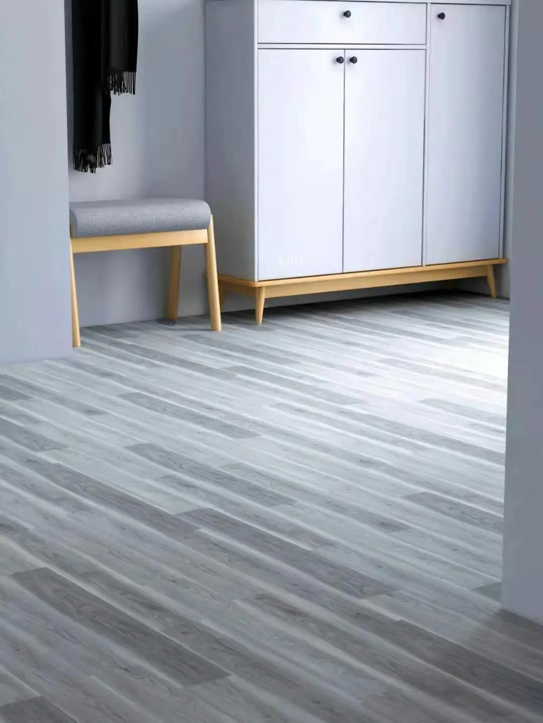 100% environmentally Hot Sale Waterproof Fireproof SPC click flooring