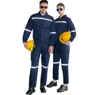 2019 New simple fashion uniform Factory night work clothes Safety work clothes