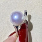 925 Sterling Silver Diy Pearl Accessories 925 Sterling Silver Fashion Elegance Ring Semi-finished Product
