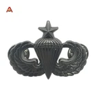 Metal Silver Crafts Badge Silver New Hot Sale Silver Metal Crafts Custom Lapel Pin Wing Badge
