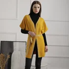 Women's Vests Knitting Factory Direct Sale Autumn Fashion Women's V-neck Vests Knitting Cardigan Sweater Coat