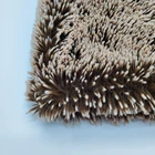 100% polyester super soft plush toy fabric polyester cotton fabric polyester lycra fabric for rex rabbit fur coat