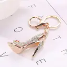 High Heel Shoe Keychain Car Key Chain Bag Decorative Alloy Keyring