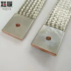 Electrical Braids Flexible Copper Strap T2 Electrical Copper Braids Flexible Shunt Grounding Strap