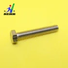 Din933 Bolts DIN933Ss304/4.8/8.8/12.9 Grade Galvanized Black Hex Head Bolts