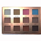 The sunset 12 colors portable shade makeup palettes eye shadow