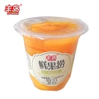 8oz/227g Sweet Fresh Peach Slices in Syrup OEM Factory Direct Canned Fruit