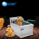 Professional Double Tank Deep Fryer Machine Electric