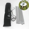 Outdoor Portable Travel BBQ Camping Picnic Cooking Hanging Tripod Grill Fire Hot Sale