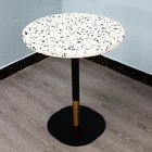 Coffee Table Dining Wholesale Moden Nordic Simple Terrazzo Table For Hotel Dining Table Mini Office Meeting Table