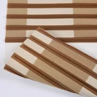 Polyester string curtain vertical blinds sun shading roller zebra blinds