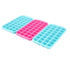 24 Grid Personalized easy release flexible ice mold tray With Lid Food Grade Custom Eco-friendly Ice Cube Tray