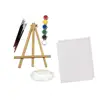 Art Supply 13-Piece Painting Set with Mini Table Easel
