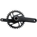 Mountain Bikes Crankset Bike High Quality 12S Child Aluminum Alloy Bike Part Bicycle Crankset