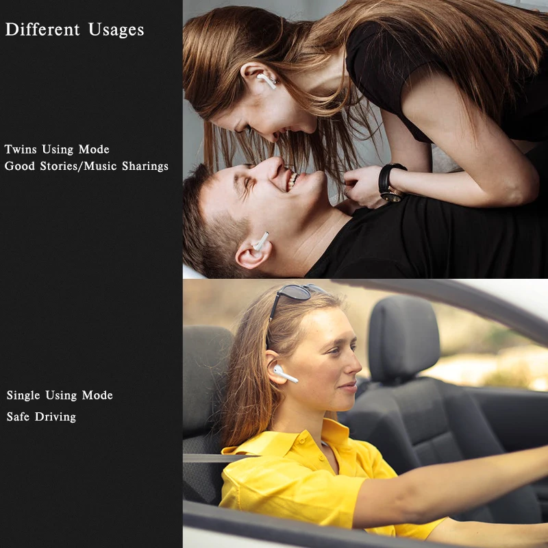 The newest audio fashion best headphones wireless earbuds tws i11 in ear - ANKUX.COM