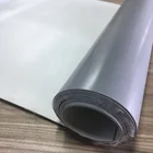 Plasticised PVC with a polyester reinforcement synthetic waterproof membrane
