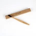 Professional Soft Bristle 100% Nature Charcoal Wooden Biodegradable Bamboo Toothbrush Private Logo