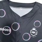 Baseball Ride King High Quality Sublimation Print Baseball Jersey For Unisex