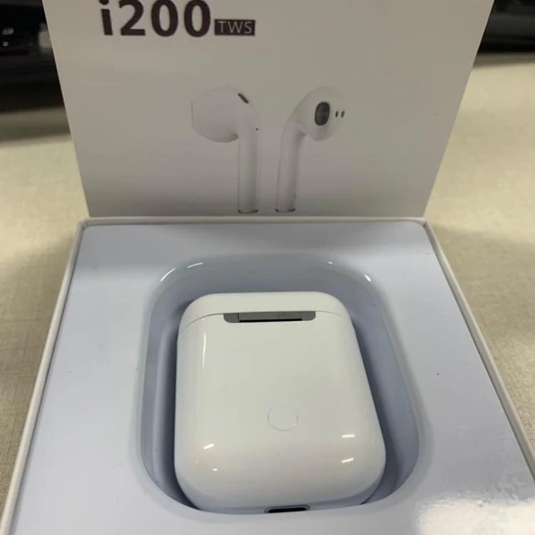 i200/i500/i60/i10/i88 TWS New Arrival i200 tws earphone Wireless Earbuds With Wireless Charge technology for pods2 - ANKUX.COM
