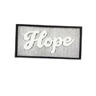 Art Home New Hot Selling Letter Art Wall Metal Frame Home Decoration Plaque