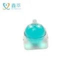 Glycerine Hot Sale Organic Anti Acne Whiting Oil Control Blue Fruit Face Cleansing Ball Bar Soap