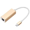Premium Aluminum Shell USB-C to Ethernet Converter