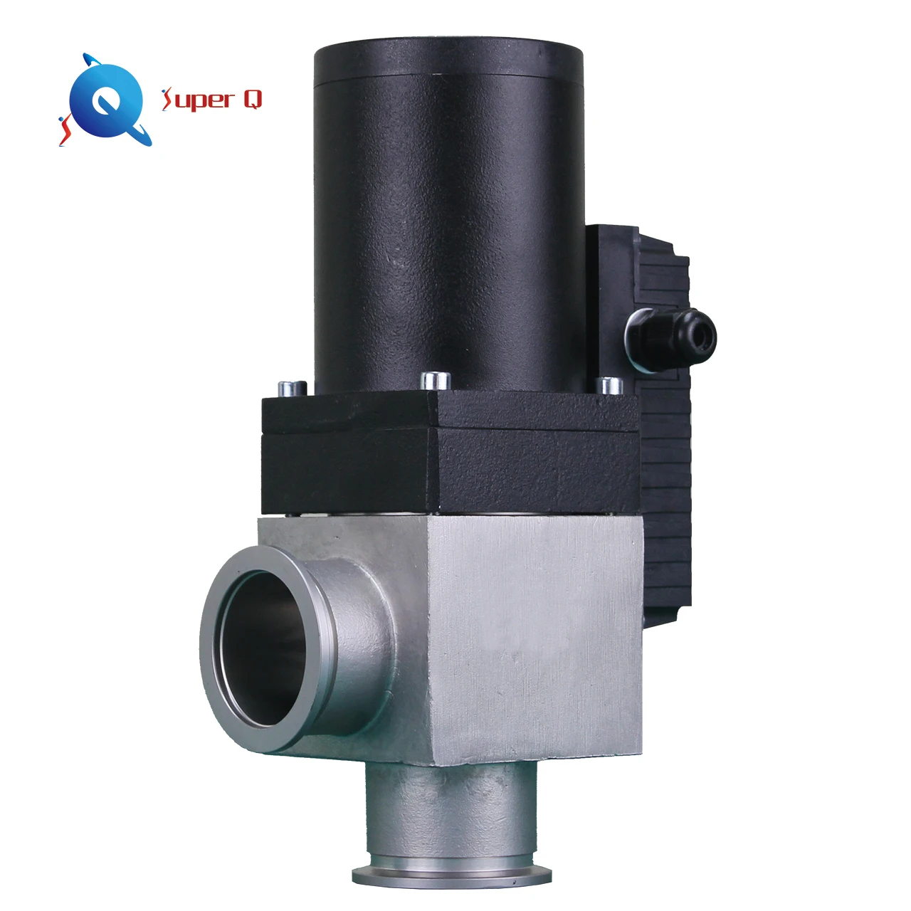 electromagnetic vacuum isolation valve with position indicator
